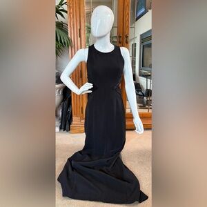 Vintage Niteline Black Evening Gown